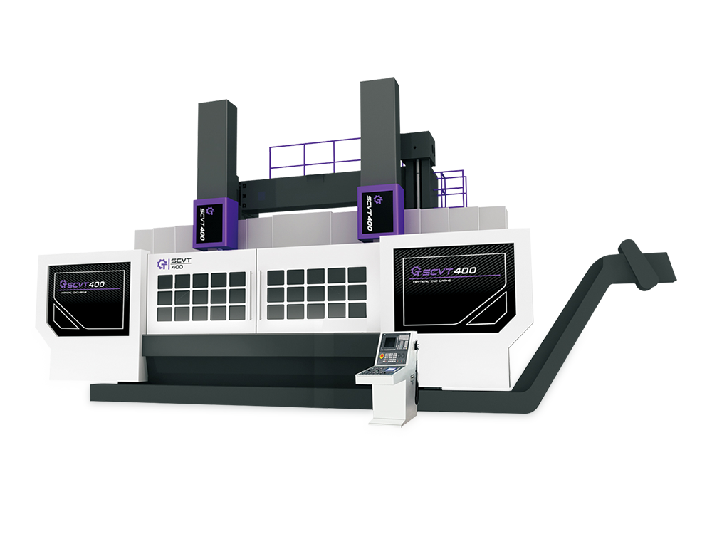 SCVT雙柱數(shù)控立式車(chē)床系列280、350、400